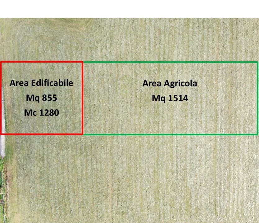 Terreno edificabile 2369 mq